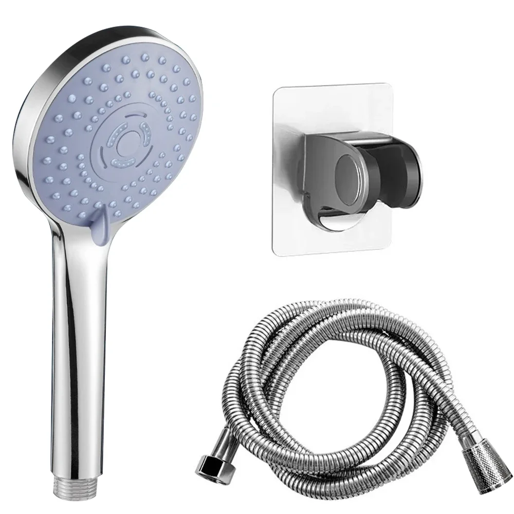 Bathroom Pressurized Hand Shower Package Accessories Shower Nozzle Large Water Output 5 Models Universal Adaptation Save Water