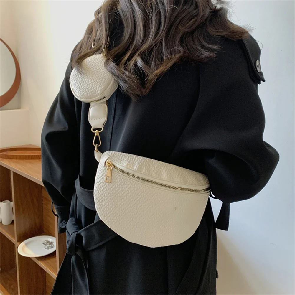 Women\'s Bag Chest  Luxury Waist Belt Bag Female Sling Adjustable  Pack Ladies Banana Bag With Small Purse Cross сумка женская