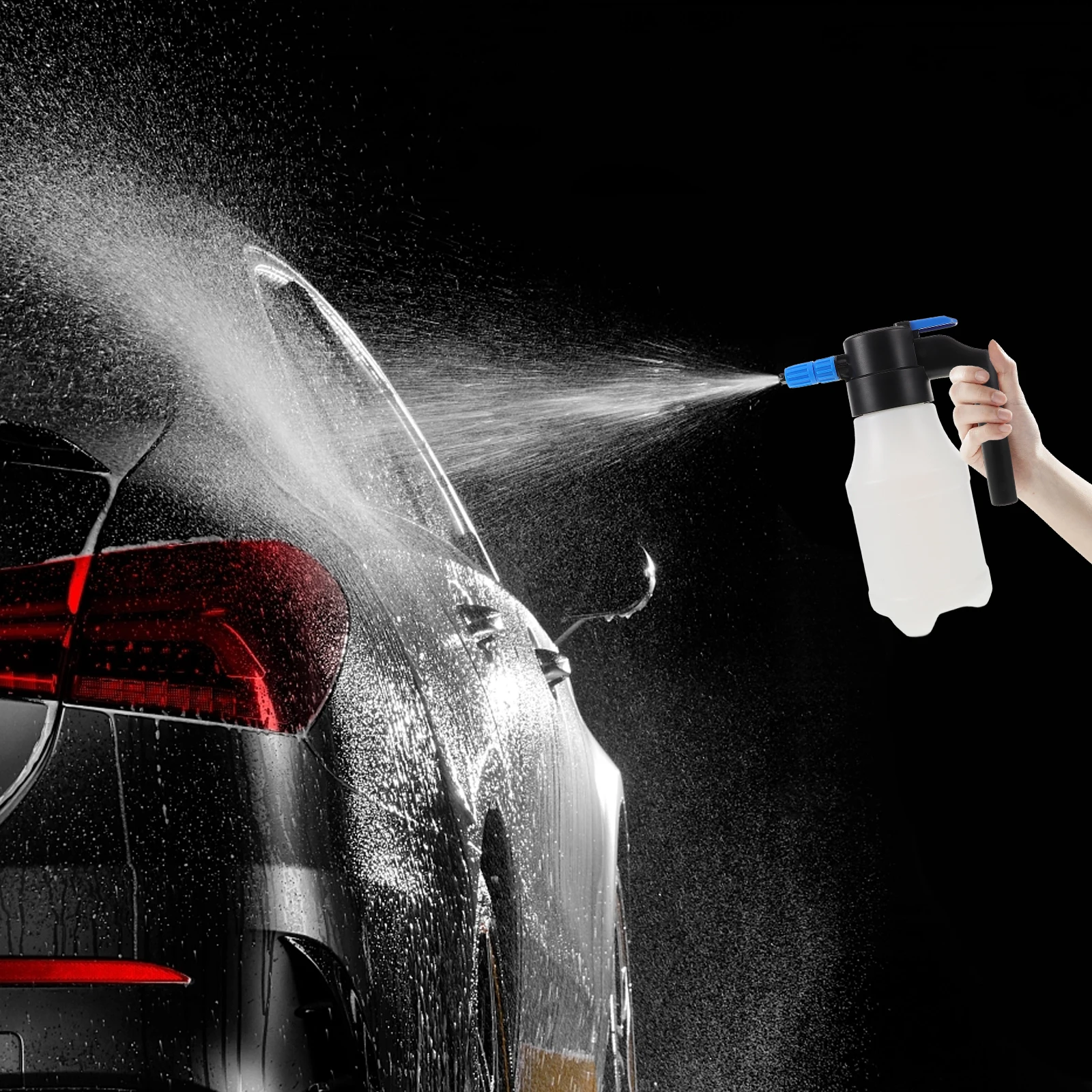 

1 set 1 Set Electric Foam Sprayer Car Wash Tool Large Water Tank Adjustable Nozzle Foam Car Washer For Garden Hose Power Sprayer