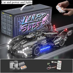 Building blocks Car model sports racing techniques, car bricks, toys, gifts for children and adults, 1:14