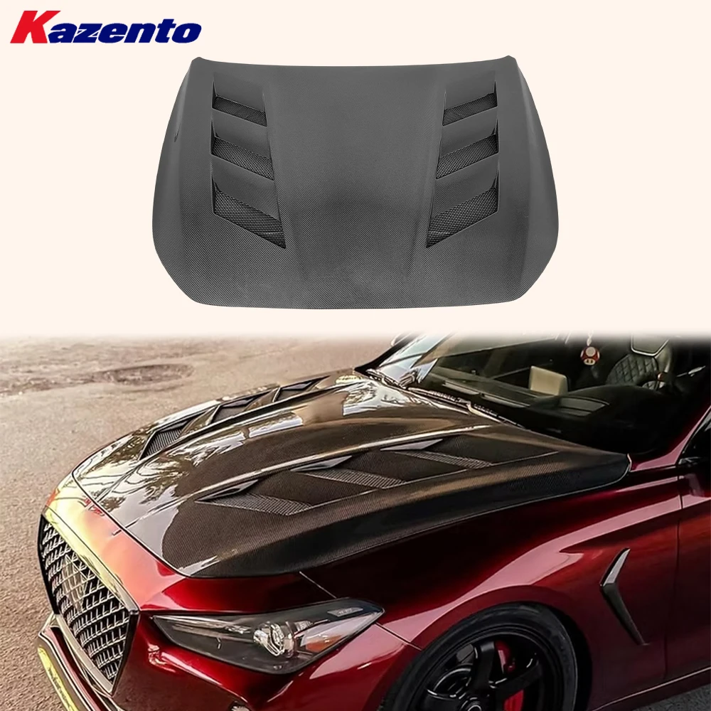 For Hyundai Genesis G70 2022+ Facelift Sedan AM Style Carbon Fiber Hood Bonnet( Ocean freight is favorable, welcome to inqury)