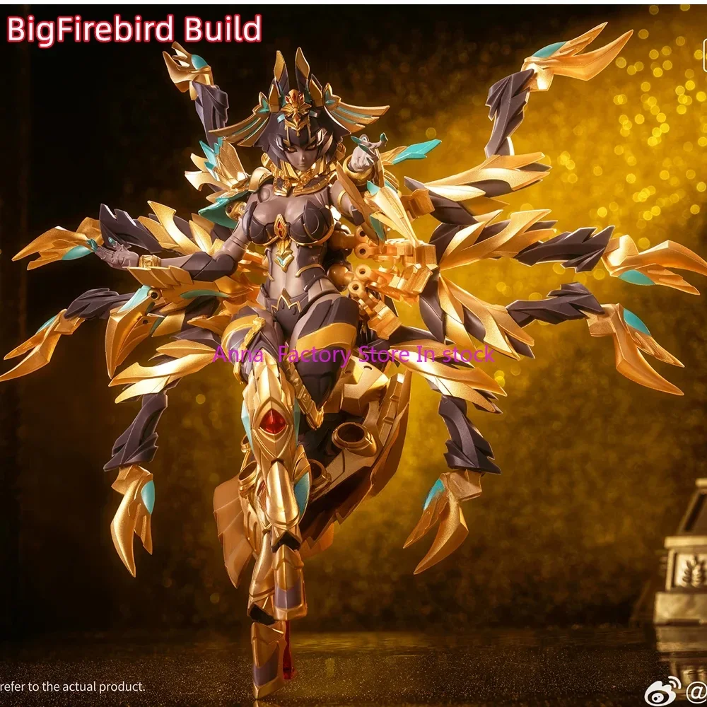

In stock BigFirebird Build Transformation EX-03 EX03 NACHA Mobile Suit Girl alloy model figure with box