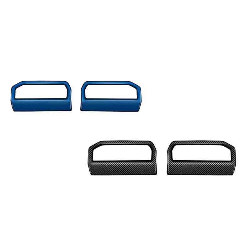 Car Dash A/C Air Conditioner Outlet Vent Cover Panel Trim For Toyota TACOMA 2024 Car Interior Replacement Parts Blue