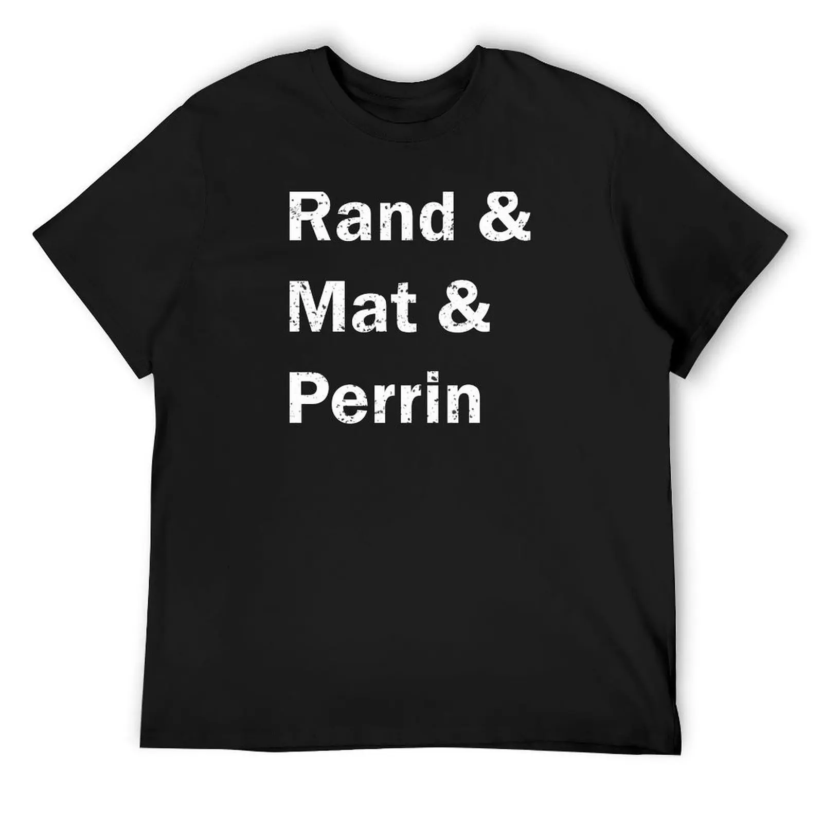 Rand and Mat and Perrin T-Shirt vintage anime shirt custom t shirt fitted t shirts for men