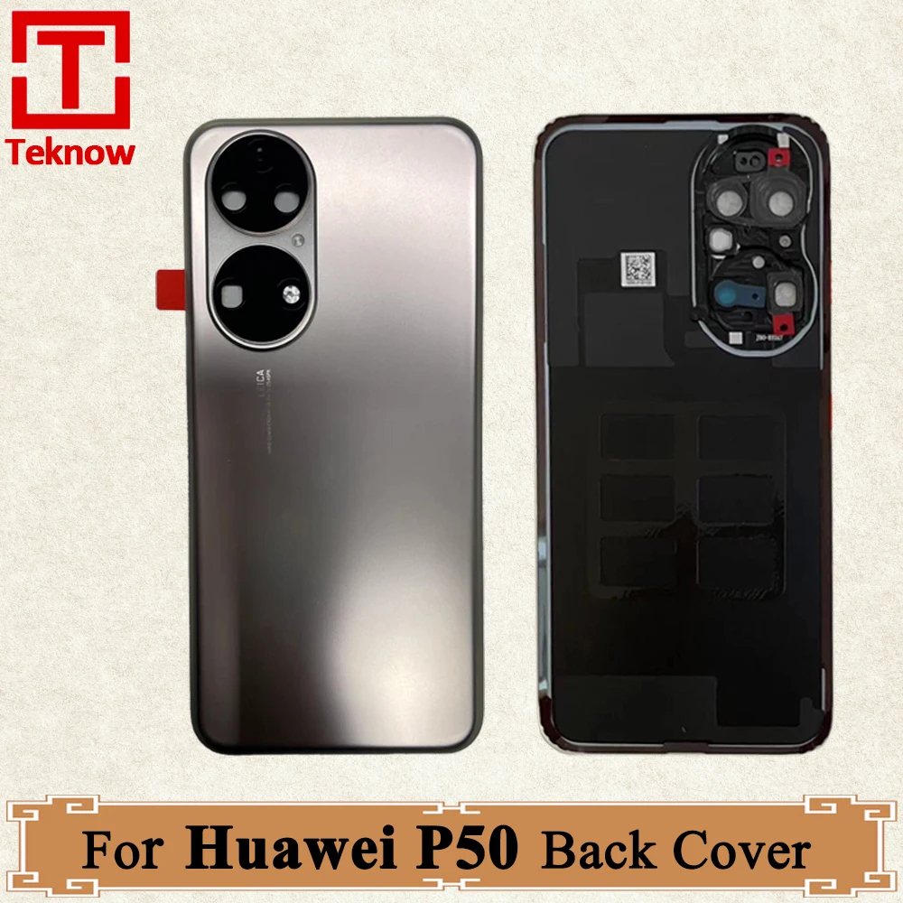 

Original Back Cover For Huawei P50 Back Battery Cover Rear Door Housing Case For Huawei P50 ABR-AL00 ABR-LX9 Replacement Parts