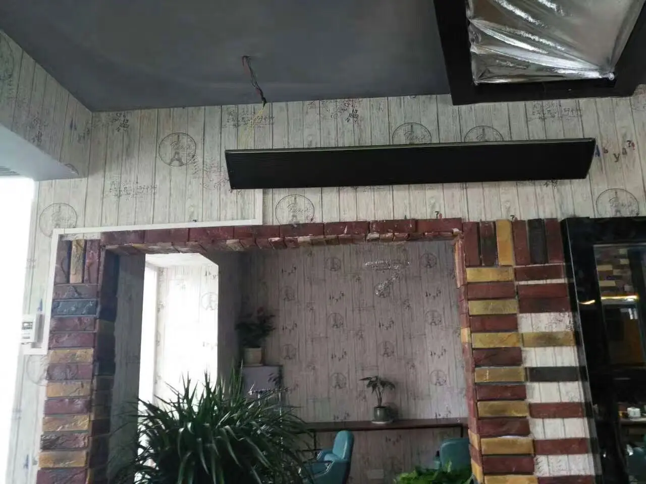 Aquecedor infravermelho externo para uso doméstico Aquecedor radiante Aquecedor elétrico de parede