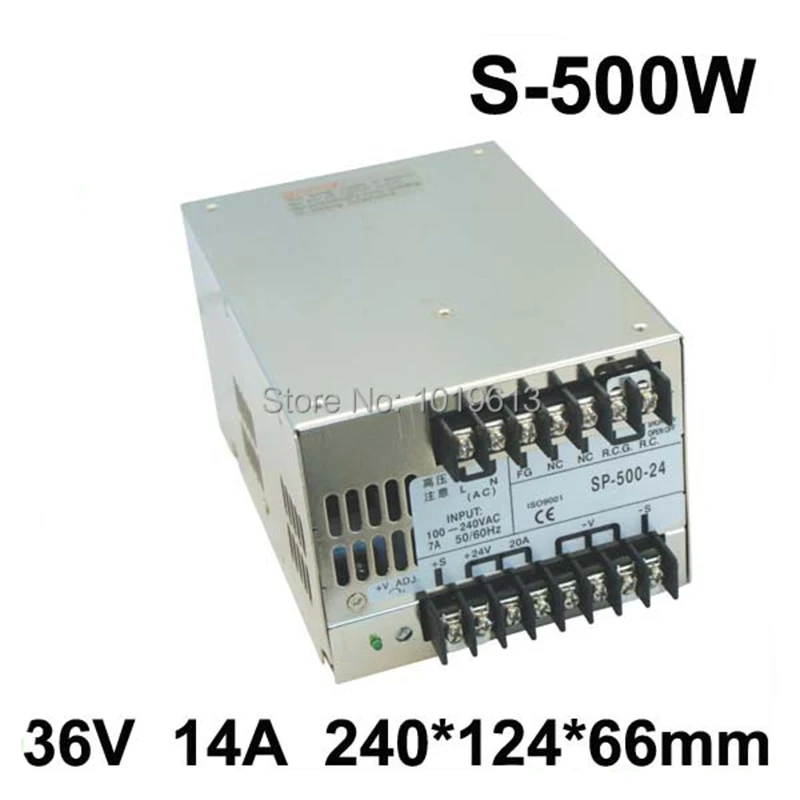 High Quality LED display switching power supply LED power supply 48V 10A 500W transformer 100-240V