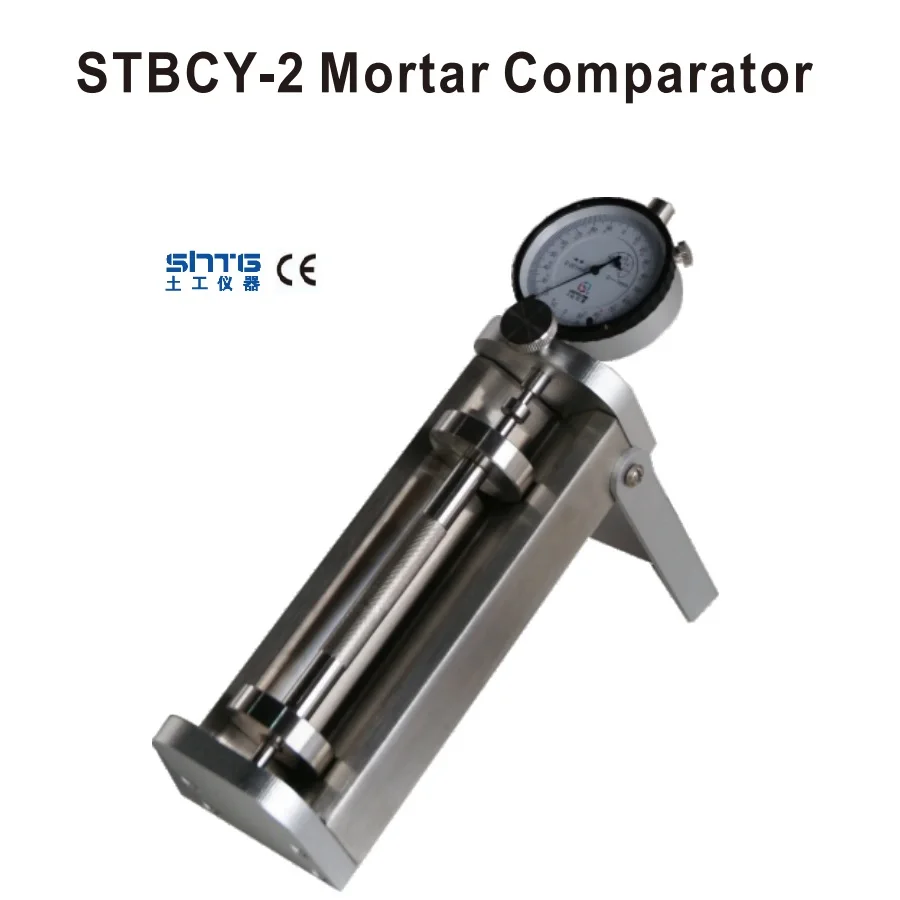 Pengukuran optik Lovibang spesimen semen Comparator panjang Mortar STBCY-2