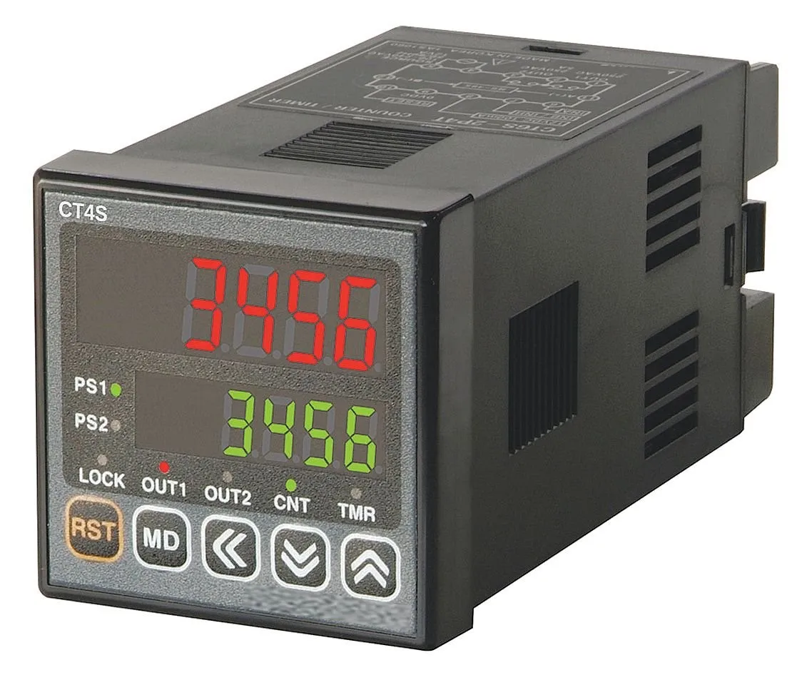 New  8 pin plug digital counter with 4 digit LED display  FS4E-1P4