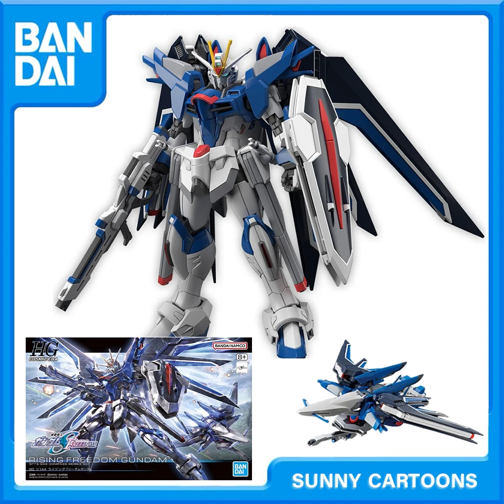 

Фигурка Bandai, набор моделей Gundam, Аниме фигурки Hgce, рост, свобода, семена, Freeeedom, мобильный костюм, Gunpla, экшн-фигурка, Игрушечная модель