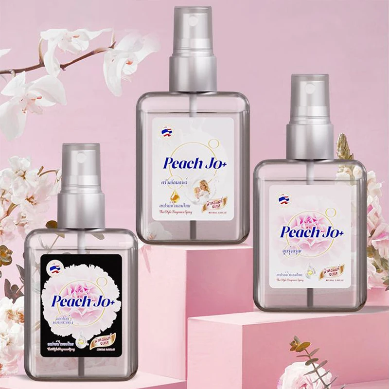 Damski perfumowany spray do ciała z motywem mlecznego kwiatu, bez alkoholu, zapach piwonii mlecznej, woda toaletowa, trwały urok, perfumy.