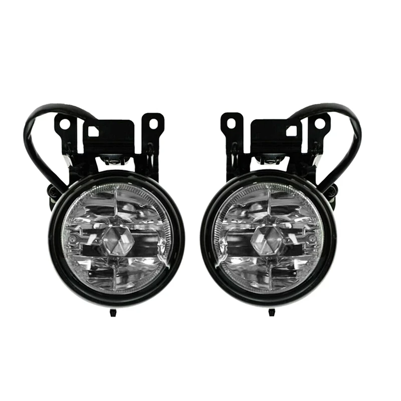 2PCS Front Fog Lamp Light For Mitsubishi Pajero Montero Shogun Sport Challenger Nativa 1996-2011 MR496370 MR496369