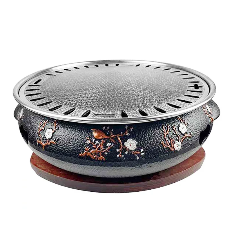 

Korean barbecue charcoal grill
