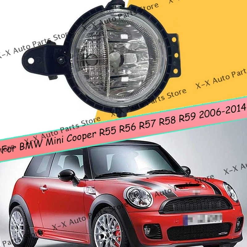 

63172751295 51112751295 2751295 Для BMW Mini Cooper R55 R56 R57 R58 R59 2006-2014 Передний бампер Противотуманные фары Крышка фары дальнего света
