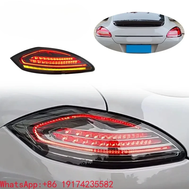 Automatyczne dopasowanie do Porsche Panamera 970.1 Światła tylne 10-13 Modyfikowane Nowe LED Lampy Tylne Kierunkowskazy System Oświetlenia Akcesoria Samochodowe