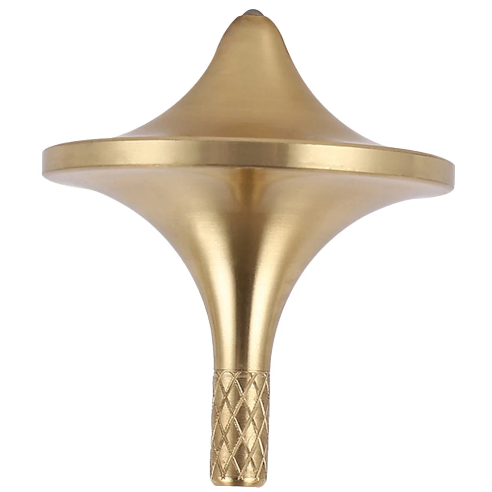 Trottola Interessante giocattolo per bambini Giroscopio in rame per bambini Giocattoli resistenti all'usura per portatile
