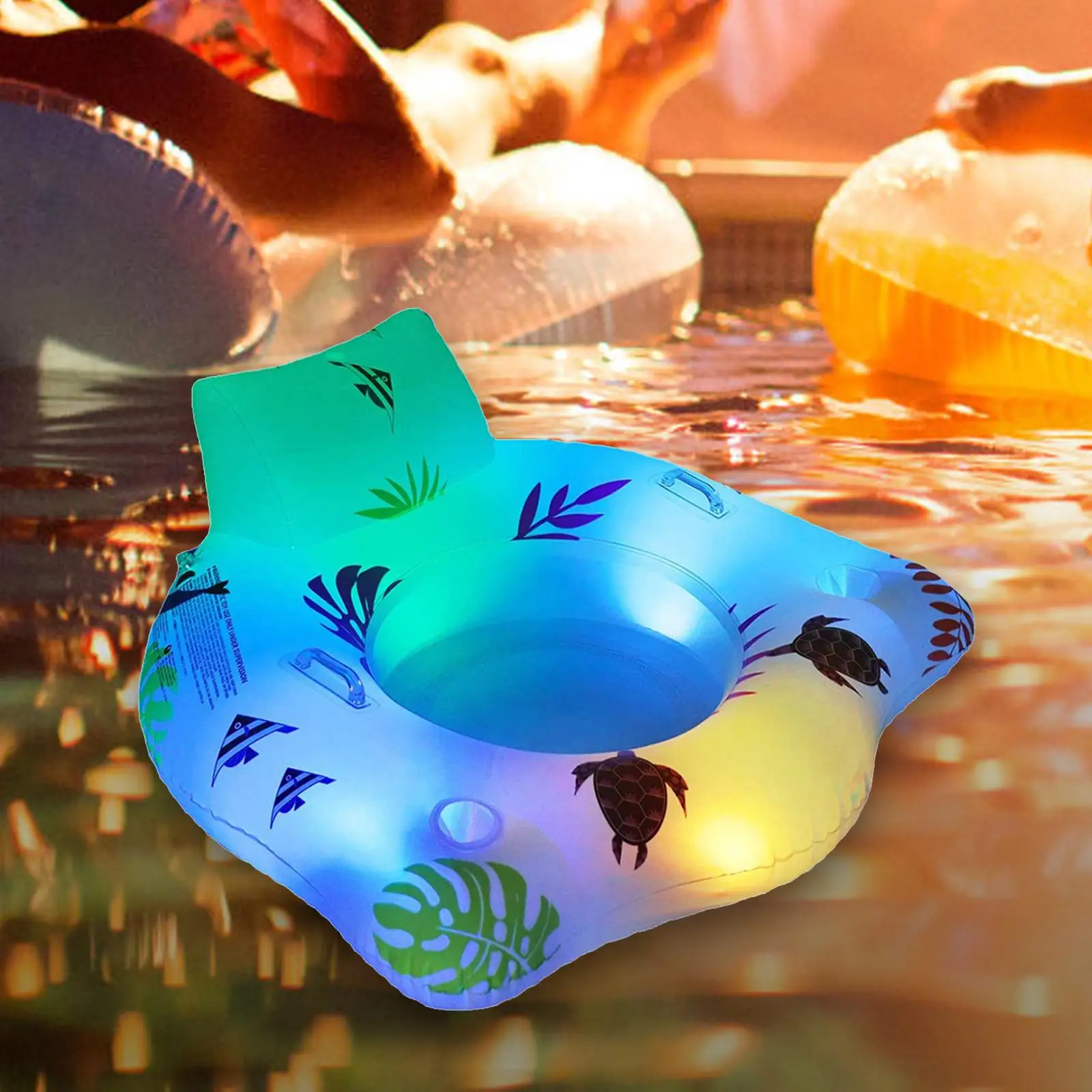 Pool Float Lounge Water Toys Water Float Floaty Raft Swimming Water Hammock