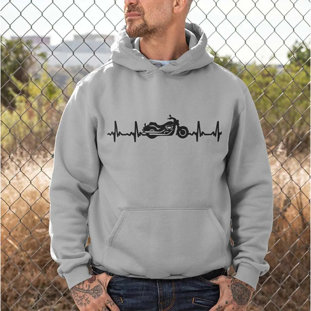 2023 Autumn 3D printed hoodie Youth motorcycle pattern men's fashion trend explosive printed Hoodies for men