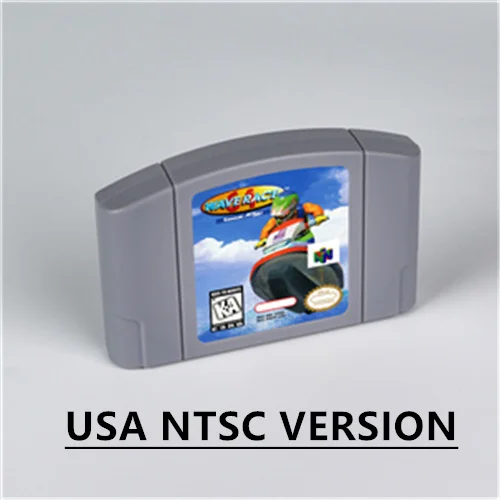 

Wave Race Retro 64 for Retro 64 Bit Game Cartridge USA Version NTSC FormatChidren Gift Gaming