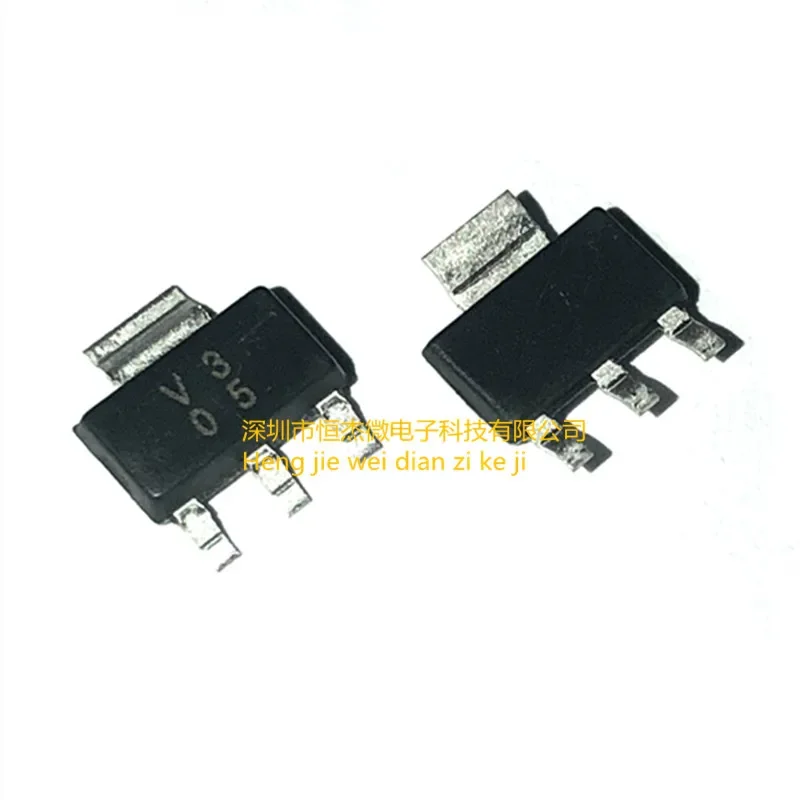 10PCS/ TLV1117-33CDCY patch SOT223 silk screen V3 low dropout voltage regulator brand new original