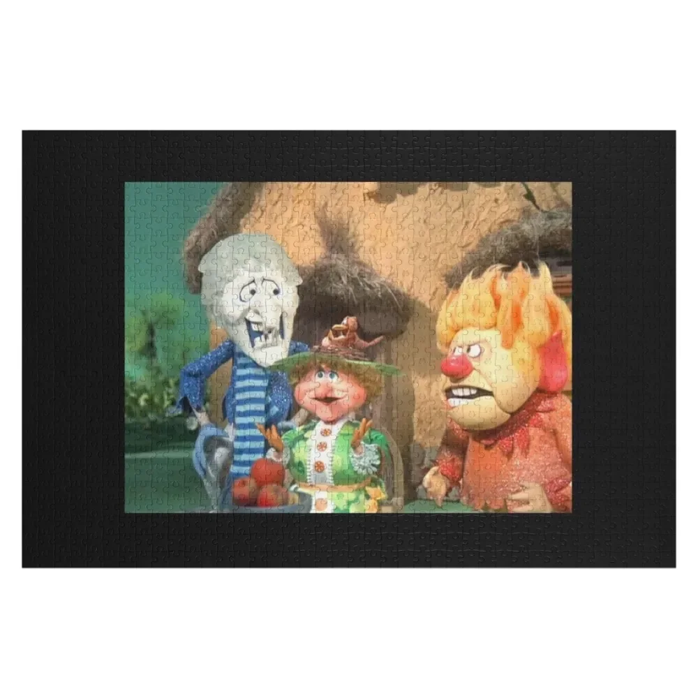 Miser Brothers and Mother Nature Jigsaw Puzzle Custom Gift Personalized Photo Gift Wood Adults Personalize Puzzle