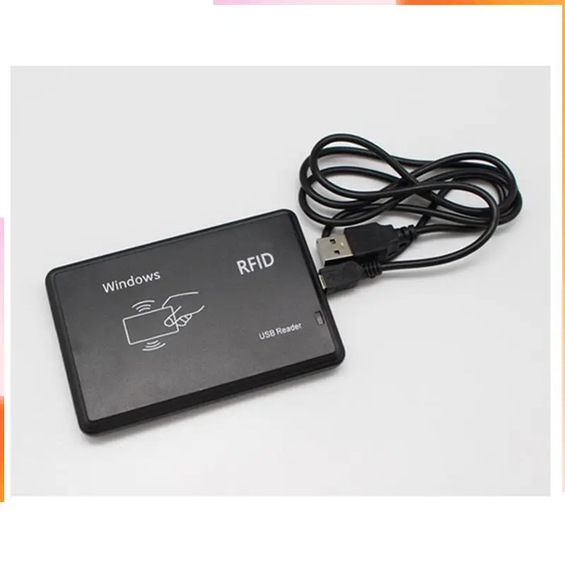 Lector de tarjetas inteligentes RFID A92Z con puerto USB, tarjeta IC de 13,56 Mhz, sensibilidad sin contacto, soporte para sistema de ventana Linux duradero