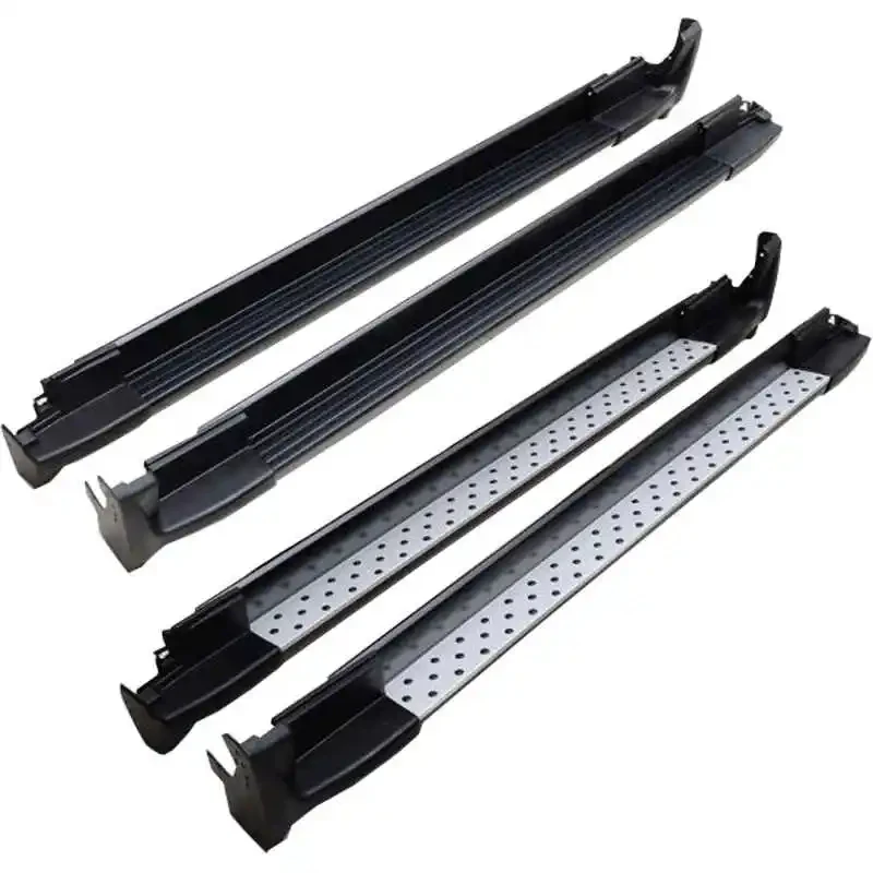 High Quality Custom Black Aluminum Side Step Running Board Full Set SUV Upgrade Exterior Modification Accessories
