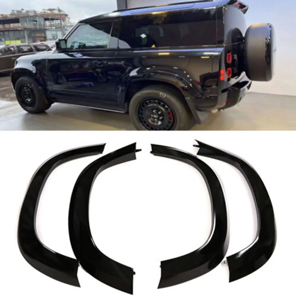 

Wheel Eyebrow Protector Sticker Wheel-arch Eyebrow Arch Decorative Scratch Proof Kit For Land Rover Defender 110 2020 2021