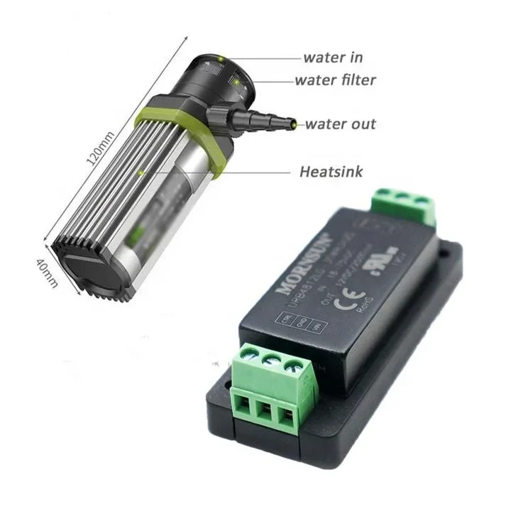 

New Maytech 12V 30W Efoil ESCs Motors Cooling Water Pump and DC-DC Module for Electric Surfboard