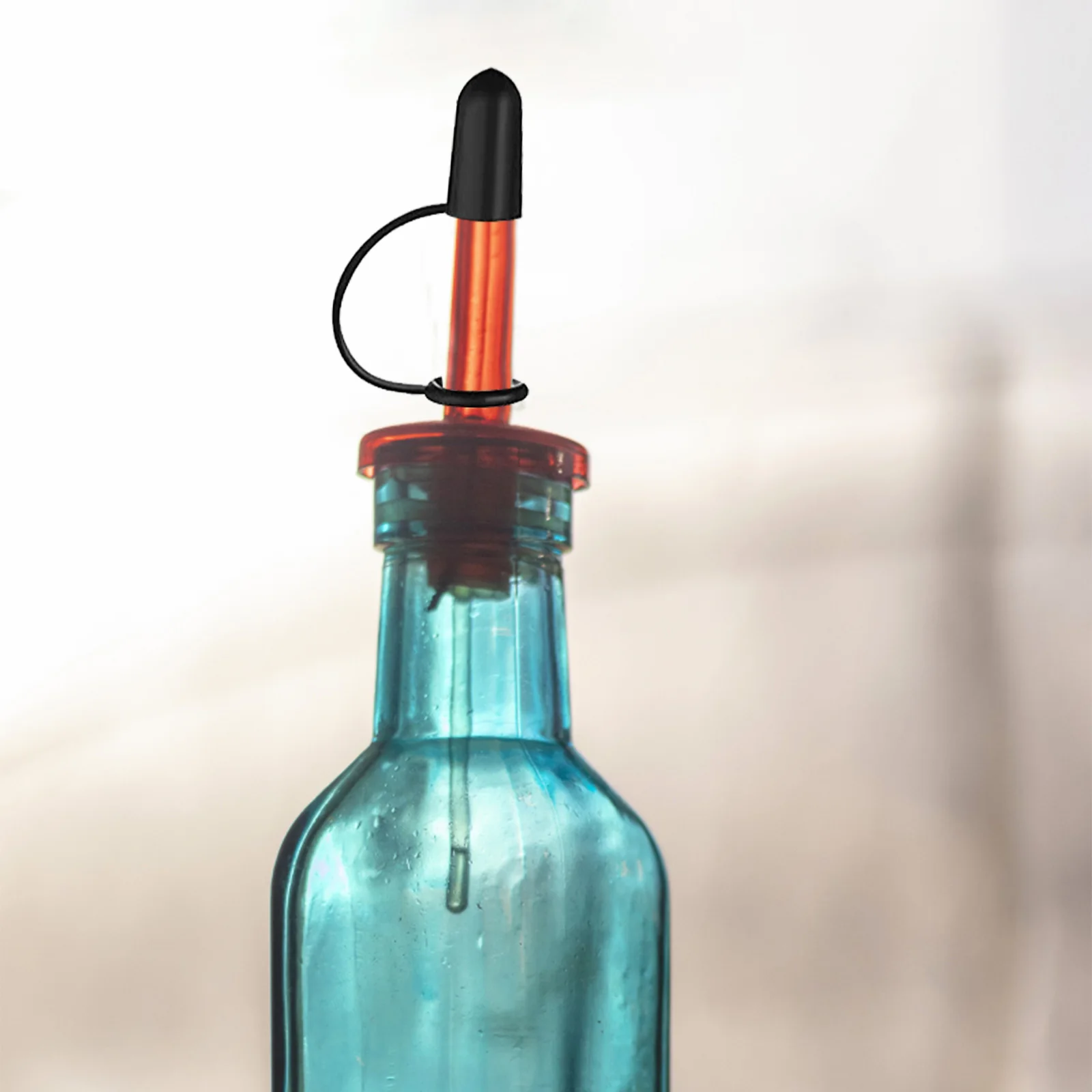 

50pcs Dust-proof Plug Liquor Bottle Covers Stopper Coffee Syrup Pump Cap Pour Spout Olive Oil Dispenser Dosing