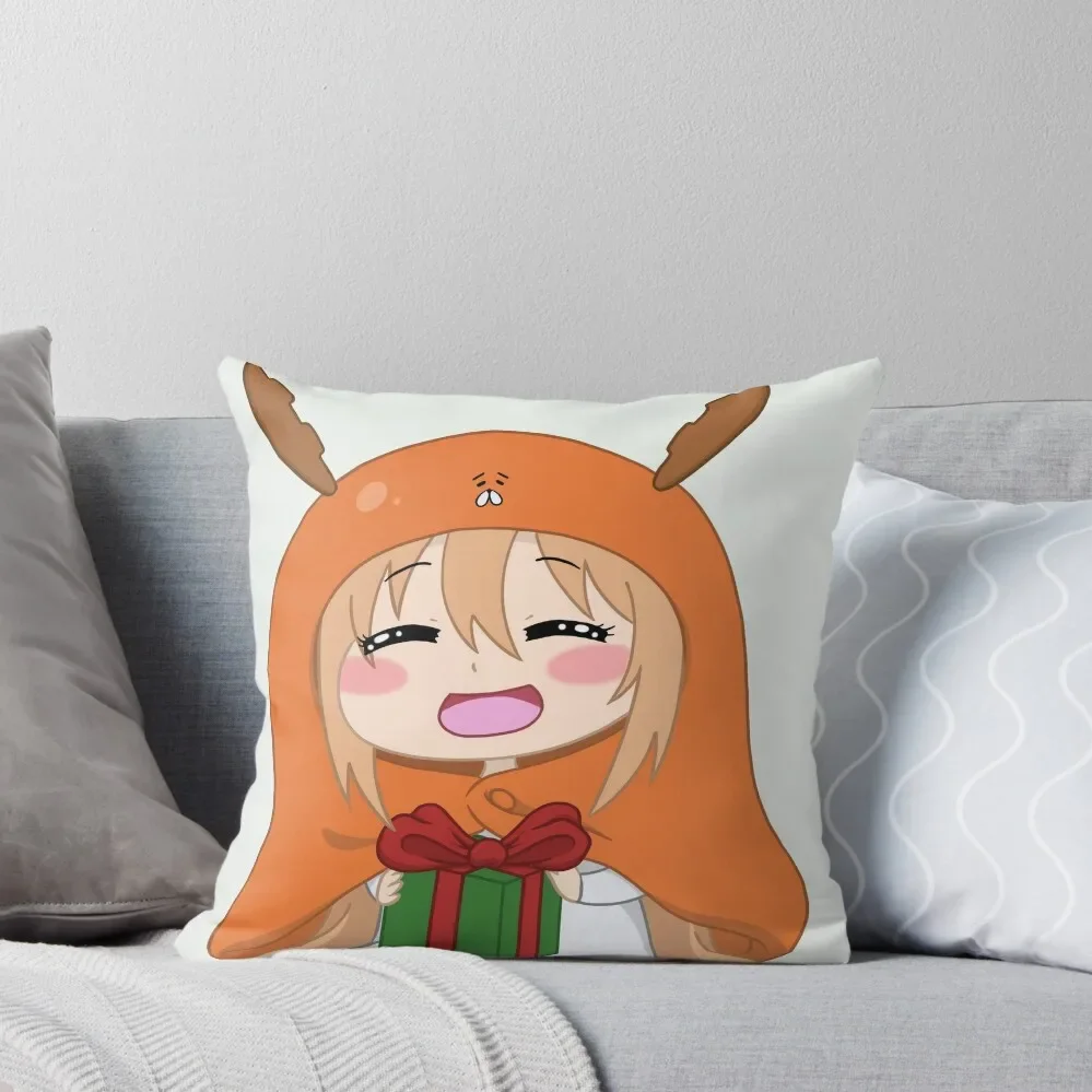 X-Mas Umaru-Chan Throw Pillow Pillow Case Christmas Covers Elastic Cover For Sofa pillow