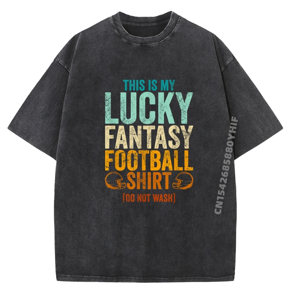 

Забавная футболка Lucky Fantasy Football Draft Party Do Not Wash, футболка большого размера, белая футболка, мужские футболки с рисунком, потертая рубашка в стиле ретро