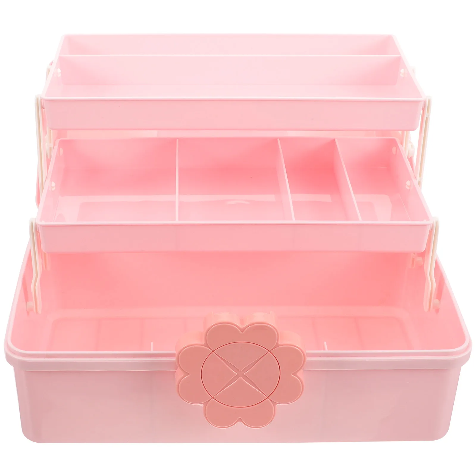 Scatola portaoggetti per accessori per capelli Contenitore per fascia per capelli carino di medie dimensioni Organzier per custodia per decorazioni per capelli per ragazze Porta elastici