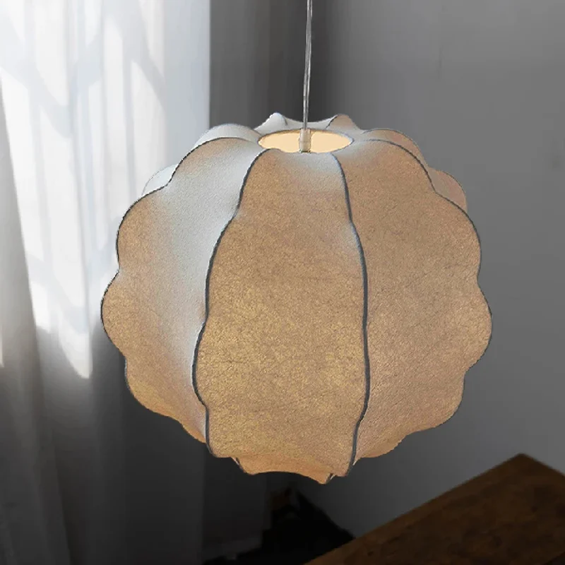 

Japan Silk Pendant Light Nordic Creative Silk Chandelier for Restaurant Bedroom Living Room Dining Room Bedroom Home Decor