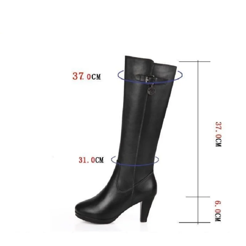 Botas De Mujer donna carino dolce bianco Pu stivali invernali in pelle Lady Casual marrone stivali comodi stivali da strada freddi E6020