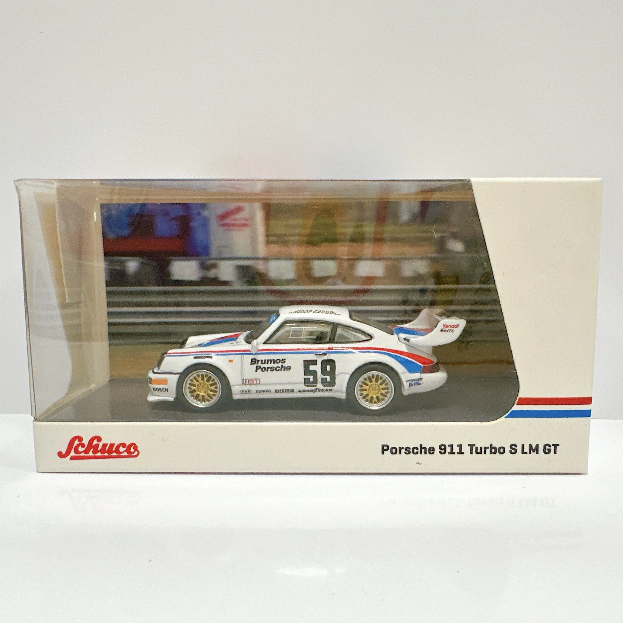 

Schuco Tarmac Works 1:64 911 Turbo S LM GT 59# Car Model Collection Miniature Toy TW