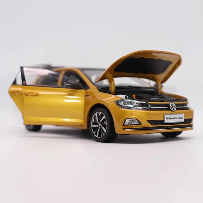 Diecast 1: 18 Scale 2019 Shanghai VW POLO PULS Alloy Car Model