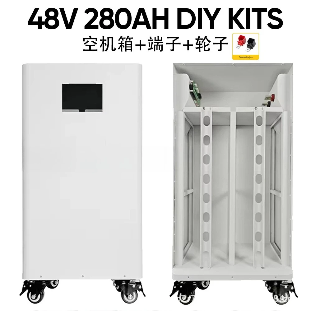 JK BMS Extreme Empty Kit Box 280 Ah DIY Vertikales Batteriegehäuse Mobiles vertikales Gehäuse 48V300AH