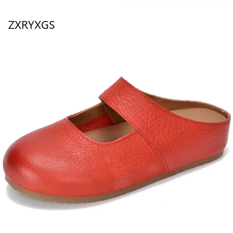 zxryxgs-zapatillas-de-cuero-genuino-de-vaca-de-primera-calidad-calzado-de-exterior-verano-2026-punta-redonda-suela-suave-pantuflas-planas-con-aumento-de-altura-interior-para-mujer