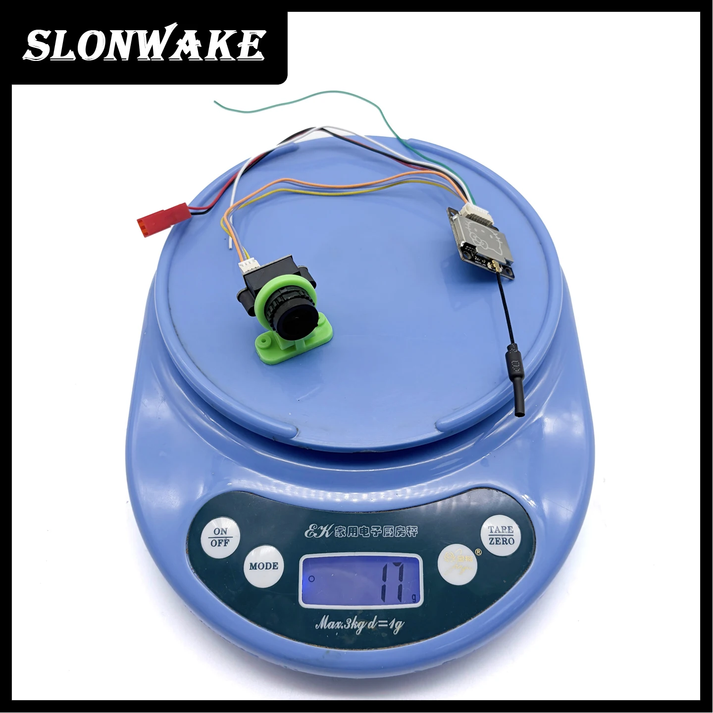 SLONWAKE 5.8G 48CH 600mw Trasmettitore video wireless e fotocamera 1000TVL per fotografia aerea RC FPV