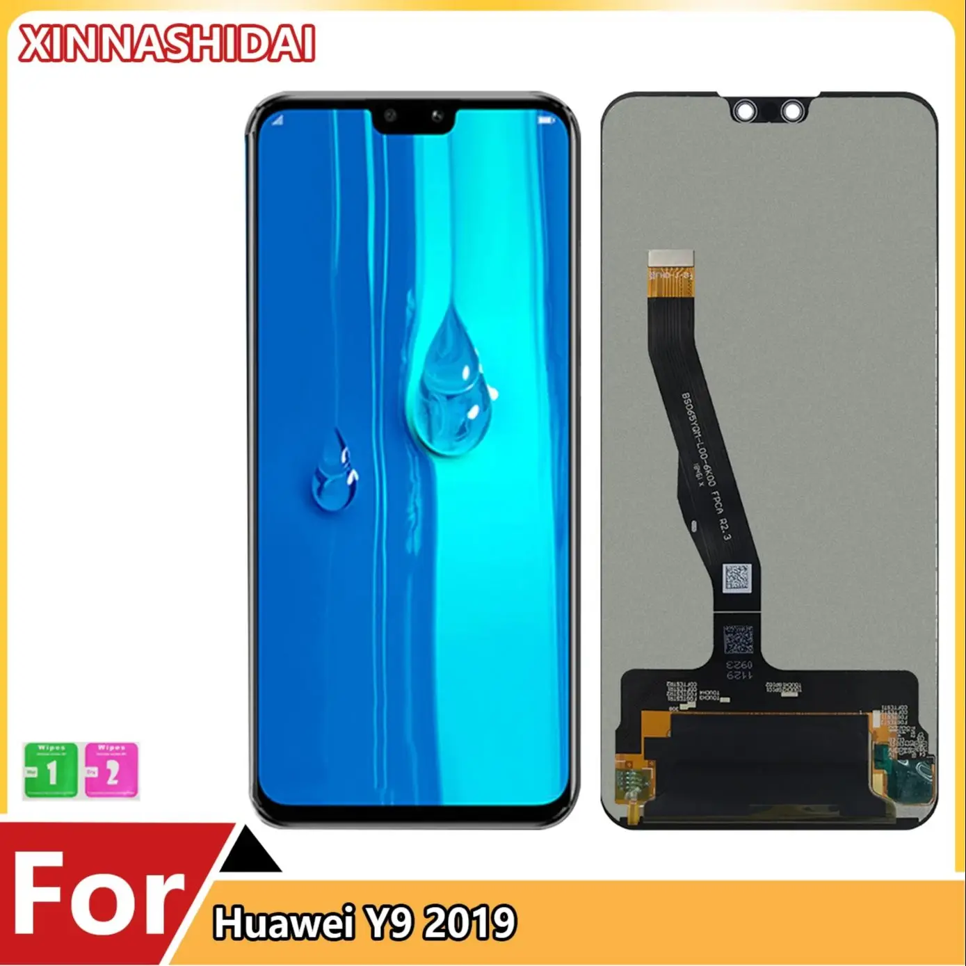 For Huawei Y9 2019 Lcd JKM-LX1 JKM-LX2 JKM-LX3 Touch Screen Digitizer Enjoy 9 Plus Display Assembly Free Shipping