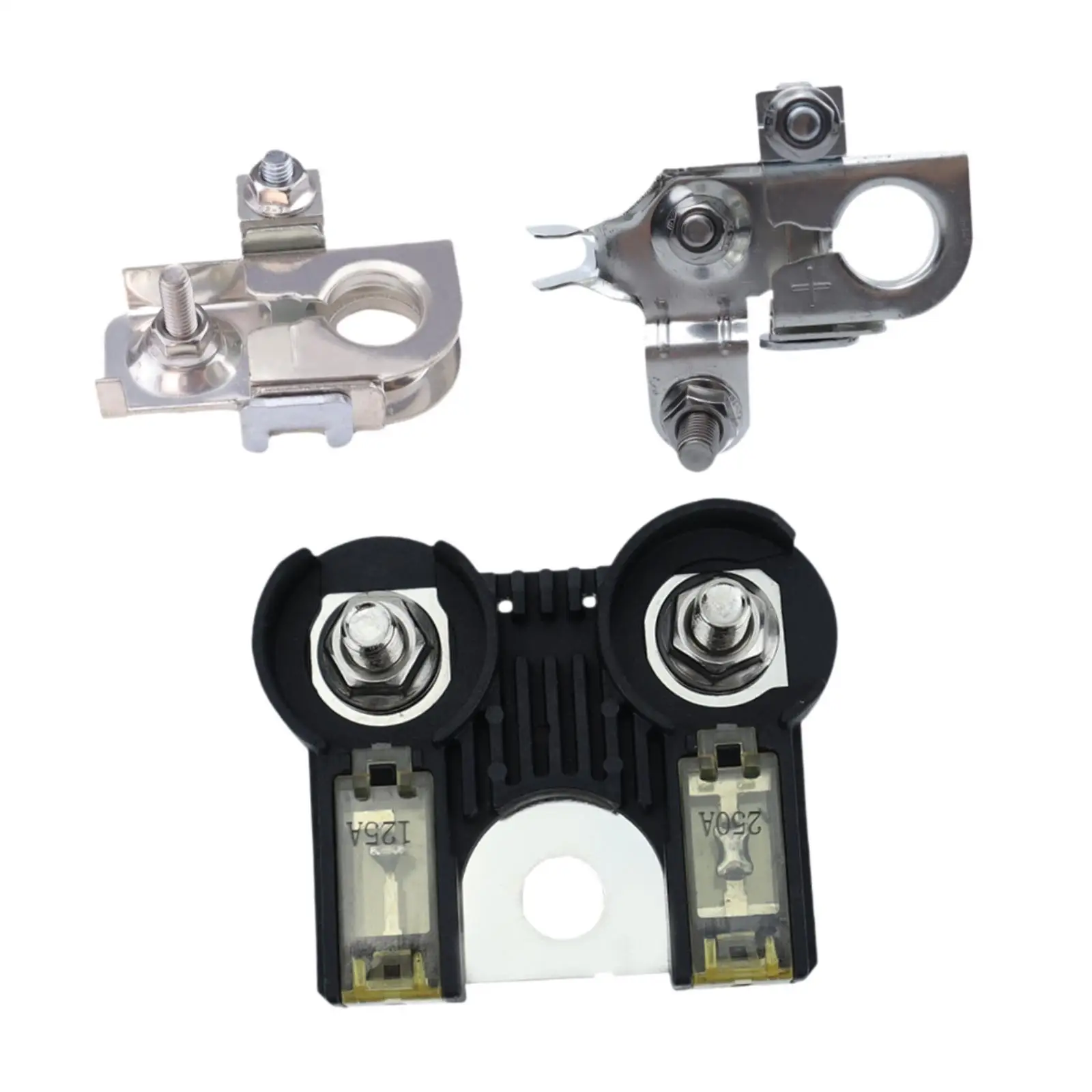 Conjunto de terminais de fusível da bateria, acessórios positivos e negativos, conector para Ford F-150 2011-2014, 926-010, Substitui 125A/250A