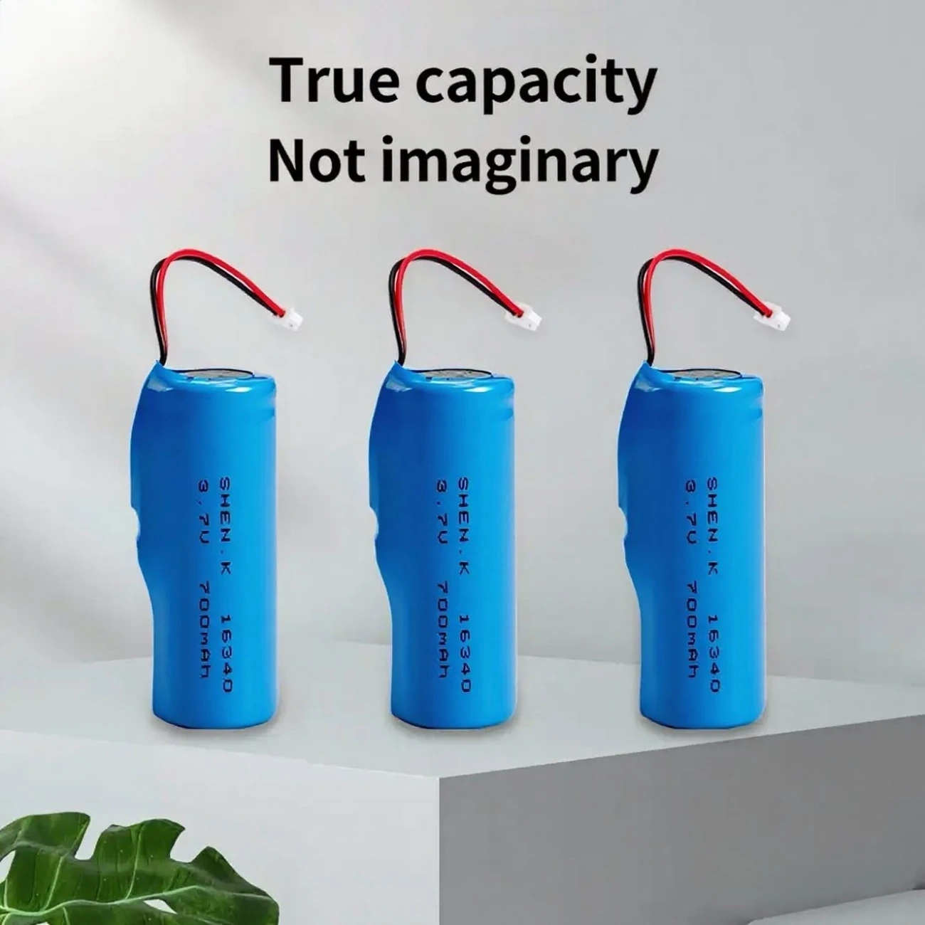 1 個 16340 3.7V 700mAh 充電式リチウム電池コネクタワイヤー CR123A カメラ煙警報器ワイヤレスドアベルおもちゃ