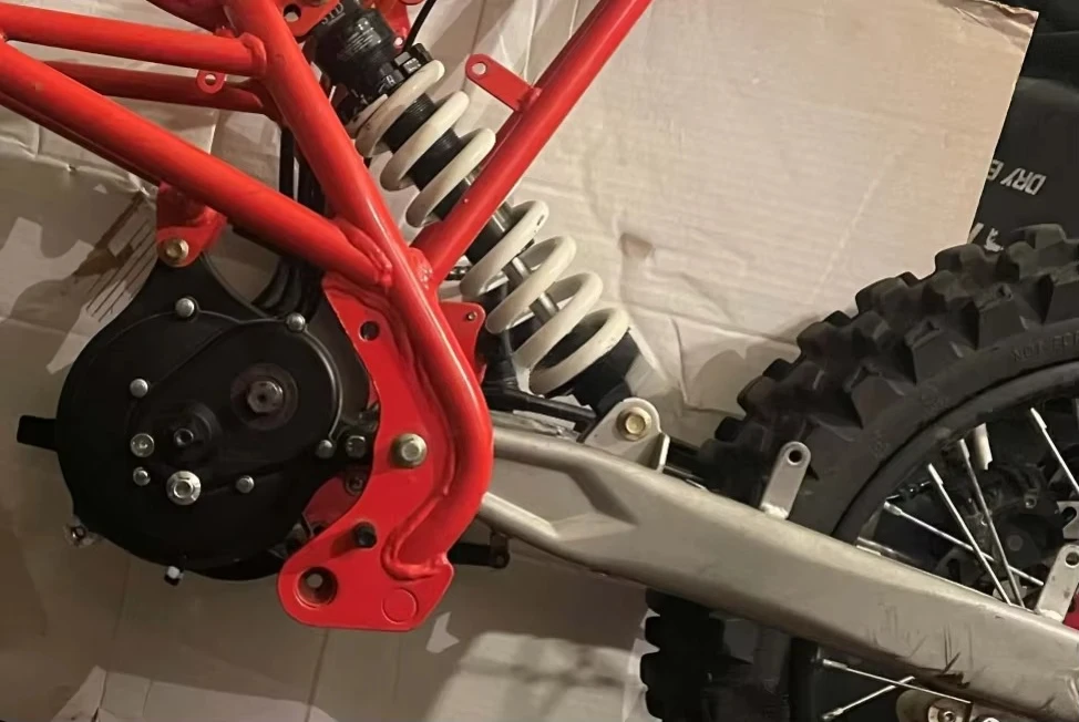 Popular QS 138-C 70H V3 72V3000W 100kmph Mid Drive Motor with 1:2.35 Gearbox for Electric ATV Dirtbike Motorcycle with 428T Gear