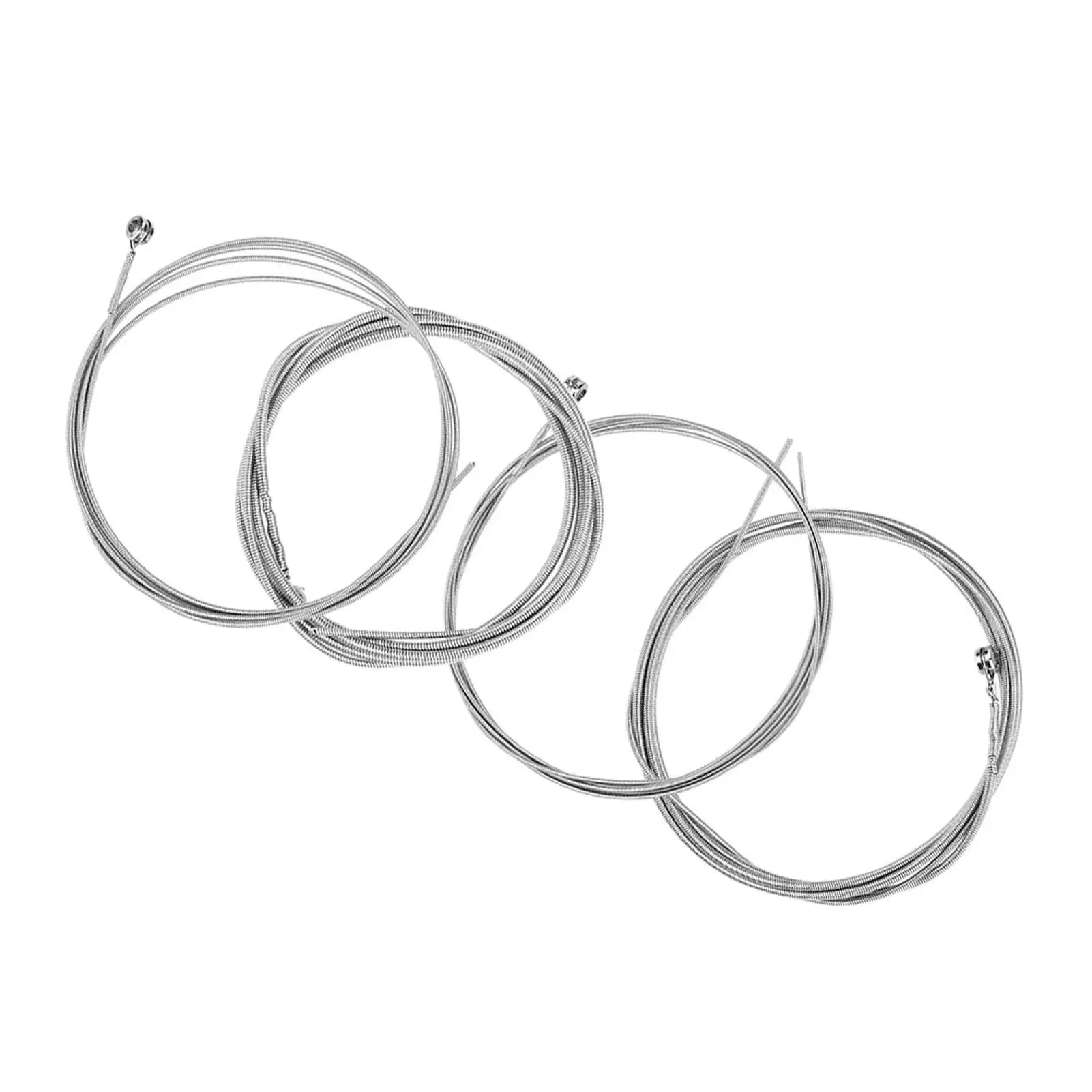 Set di corde per basso elettrico a 4 corde-1mm, 1.4mm, 2mm, 2.5mm, finitura liscia antiruggine, accessorio per strumenti