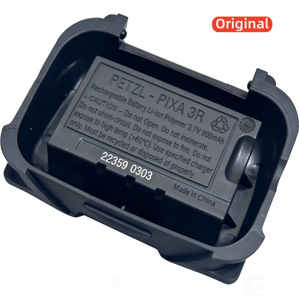 

100% Оригинальный аккумулятор 900 мАч 3.7В для налобного фонаря PETZL E78CHR PIXA 3R, перезаряжаемый