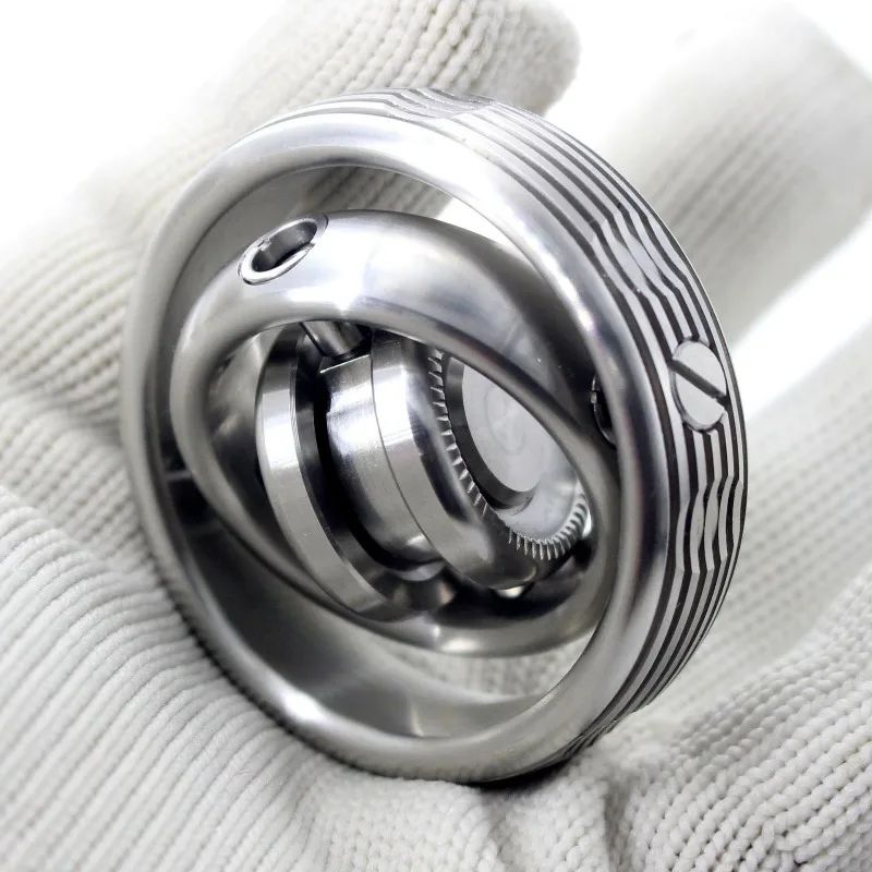 toupie-gyroscope-3d-en-acier-inoxydable-anti-stress-edc-pour-soulager-l'anxiete-l'adhd-ameliorer-la-concentration-jouet-de-decompression-pour-adultes-au-bureau