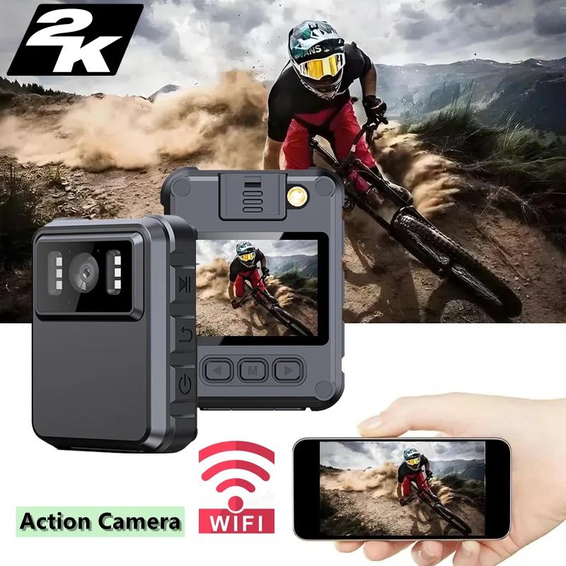 

2K30FPS ultra high definition sports camera with night vision function, helmet sports camera, and bicycle driving recorder