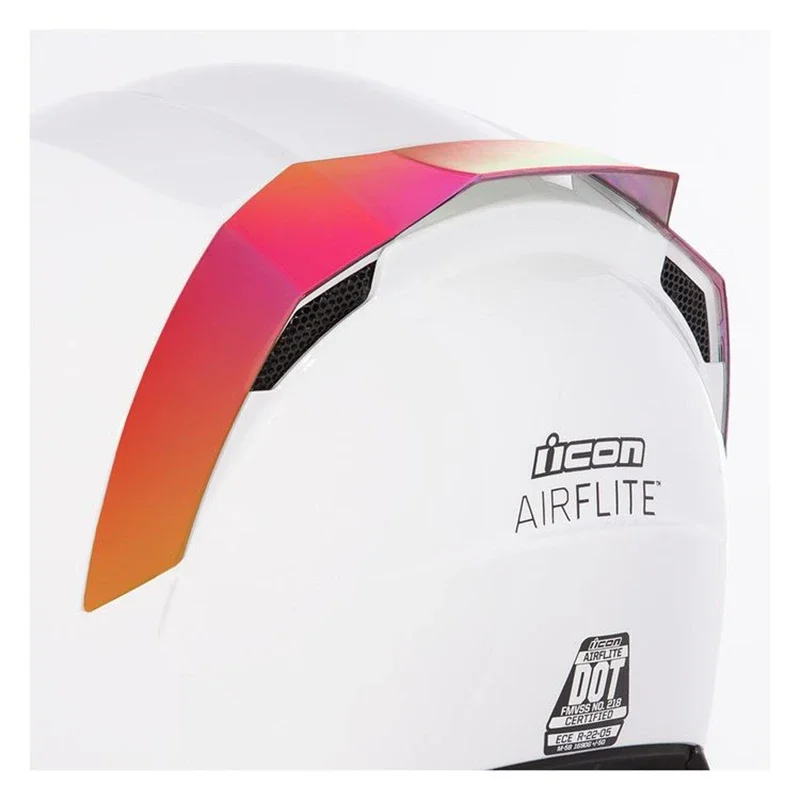 For ICON Airflite Ghost Helmet Accessories Tail Air Spoiler Motorcycle Helmet Modified Tail