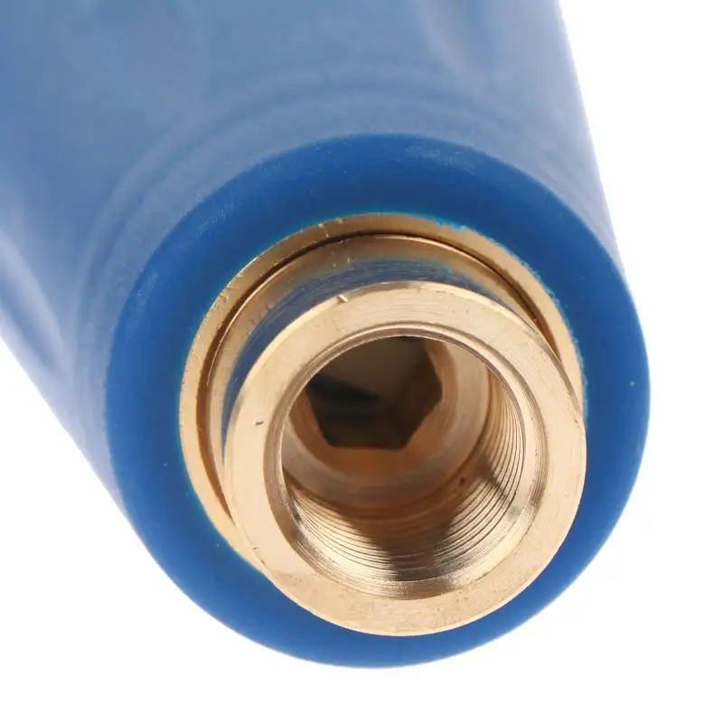 

Пеногенератор-распылитель ST-75 с пенной насадкой и входом G1/4 (гнездо) с отверстием 1,2 мм, подходит для автоматических мойки автомобилей под давлением